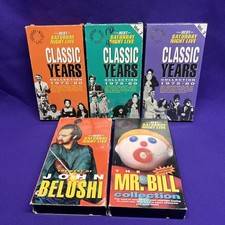 Lot Of 5 The Best Of Saturday Night Live Vol. 1-3 More VHS Tapes