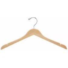 Maple Wood Hangers 25-Pack