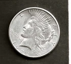 1923 "S" PEACE SILVER DOLLAR ***BU***