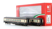 RIVAROSSI HR4353 due carrozze GC salone 1985 una disabili livrea Bandiera