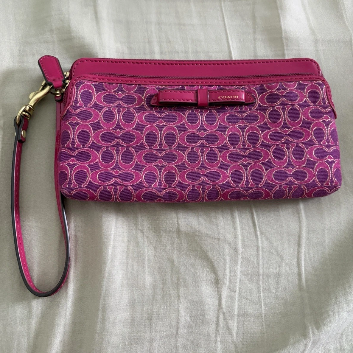 Coach Pink Wallets for Women for sale | eBay