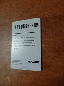 Disney Tale Spin TURBOGRAFX-16 Loose HuCard 1991 Tested