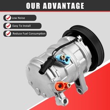 RYC Remanufactured A/C Compressor Kit FG184 With O-Rings