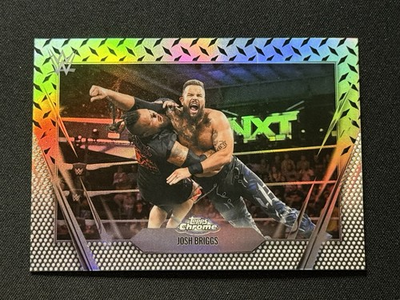 #ad 2026 Topps Chrome WWE Josh Briggs Diamond Plate Refractor $5.00