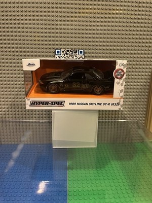 Jada Hyper Spec 1989 Nissan Skyline GTR R32 1:32 Black & Gold JPS