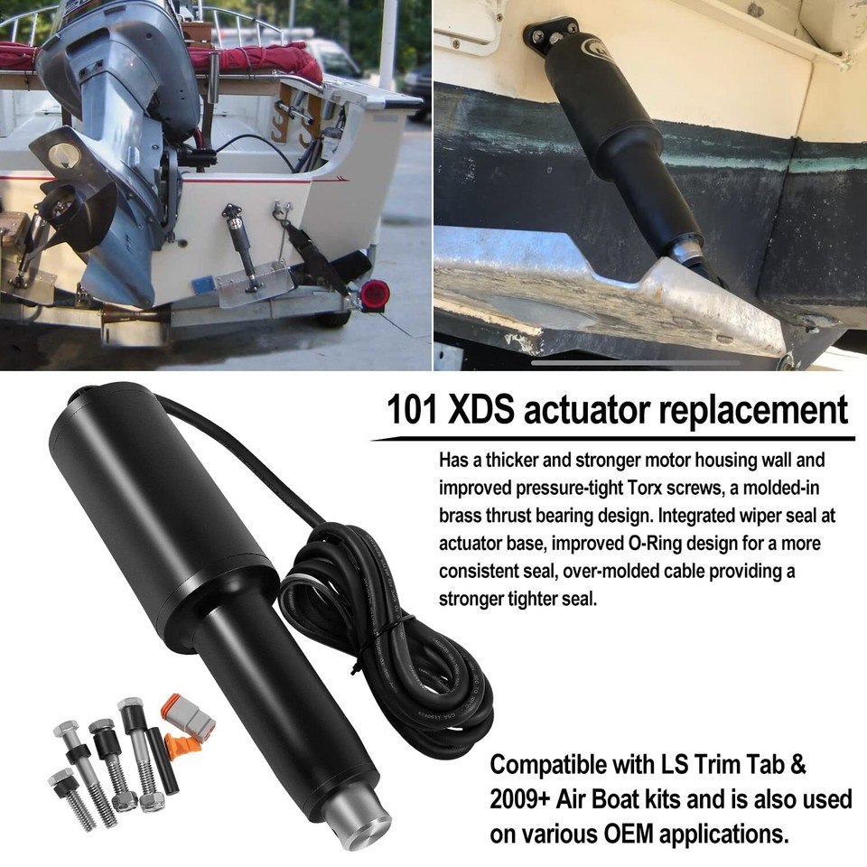 LENCO Stellantrieb 12V Typ 101 XDS 5/6″, UL15057-001 | Yachtausrüstung Bremen