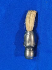 Antique Metal Aluminum VTG Shaving Cream Brush VTG straight razor Barber