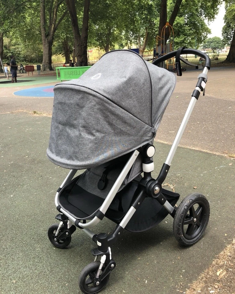 Bugaboo Cameleon 3 Plus Classic Grey Melange Collection Pushchair Stroller Pram - Image 3 of 4