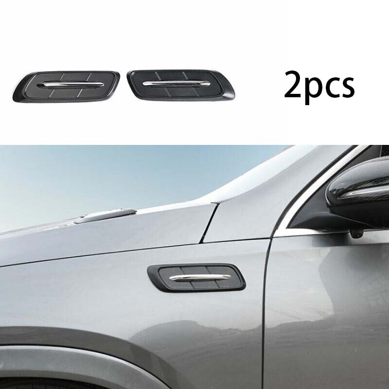 Sticker Trim For Benz GLE GLS Black 2020-2022 Car Air Flow Vent Side Decoration