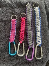 paracord survival keychain