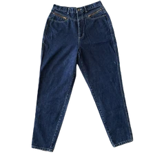 Gitano Vintage Mom Jeans With Zipper Pockets 16