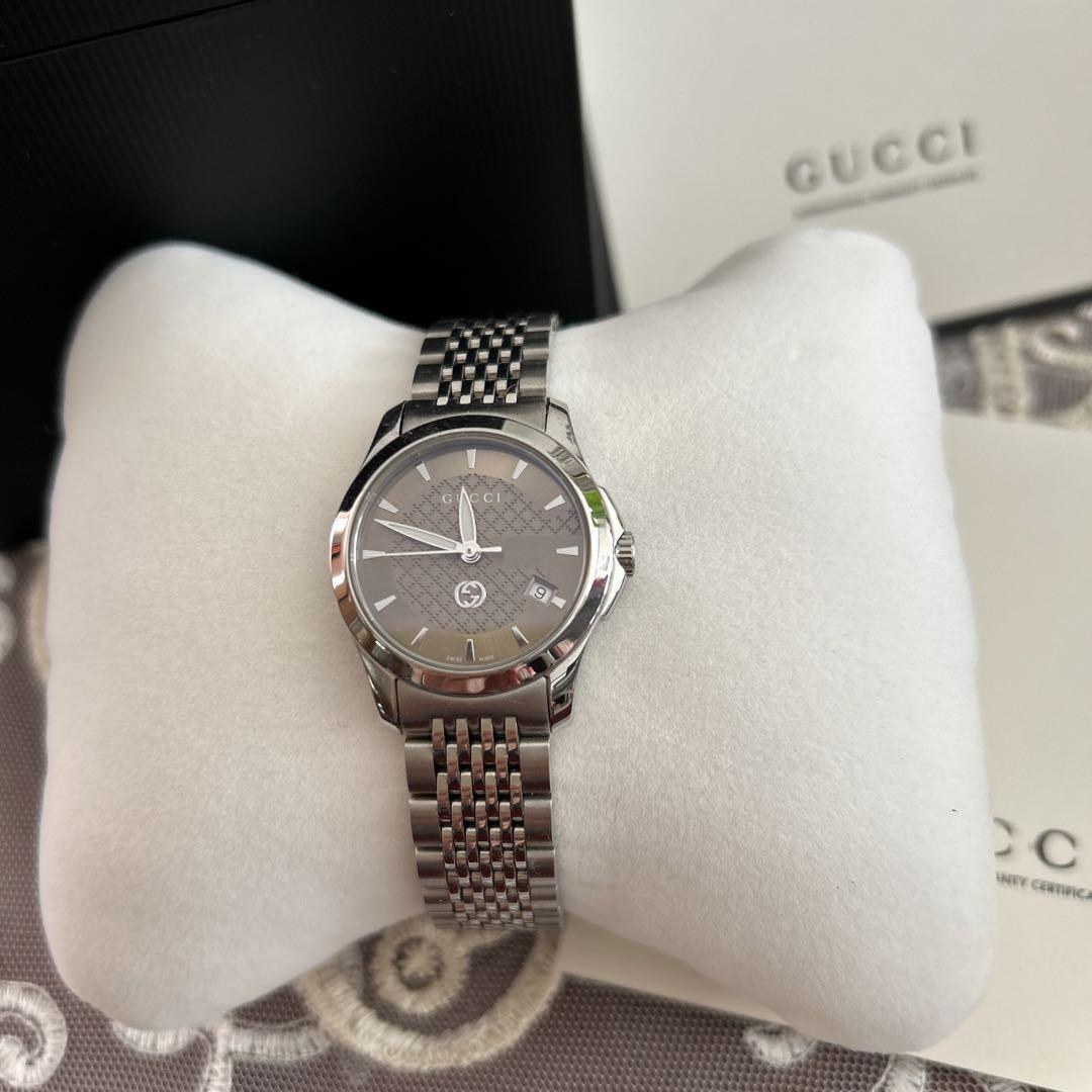 GUCCI腕時計⭐︎Gタイムレスウォッチブラウン/18.0 Gucci Ladies