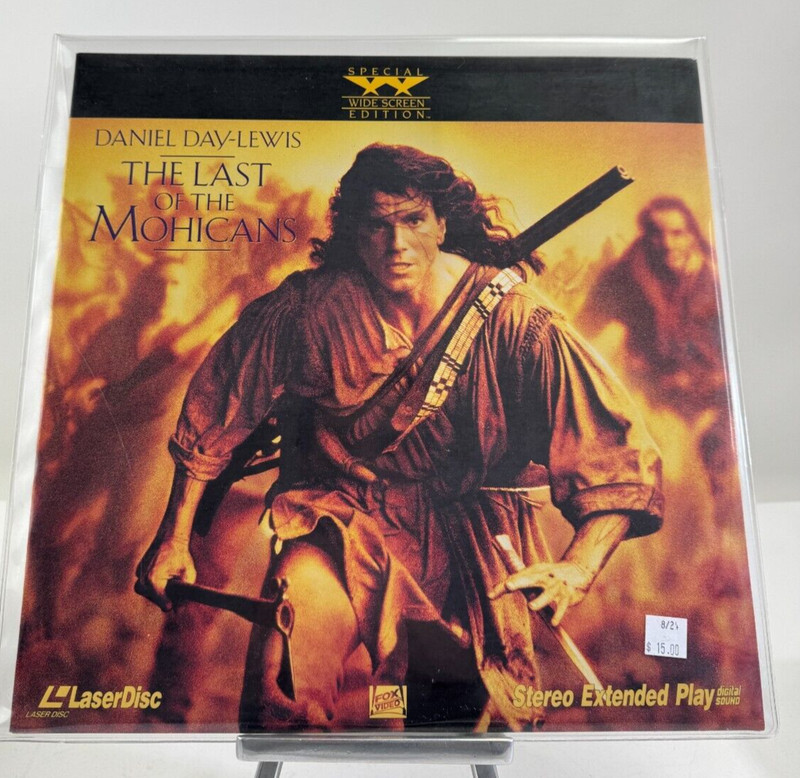 The Last of the Mohicans LaserDisc LD (1992) DS69