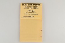 MV Products .078" 2mm Red Headlight Marker Lenses - Package of 2 - LS 24