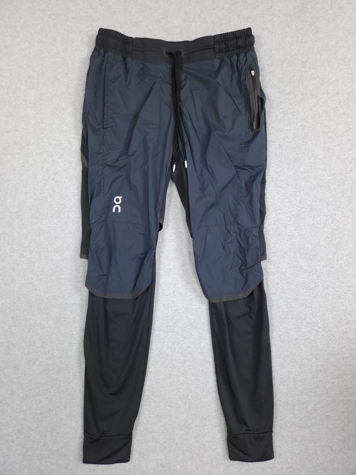 On Cloud Pants Men's Size Medium M Blue/Gray Lightweight Running Pants