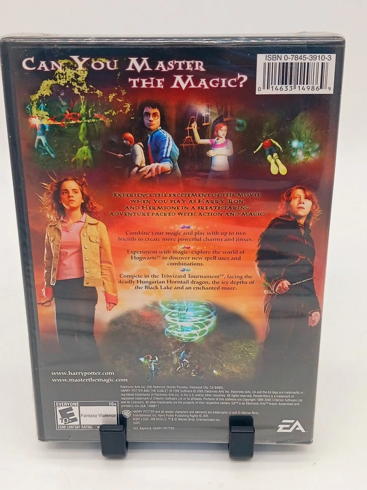 Harry Potter and the Goblet of Fire PC CD Computer Game EA Sports NEW SEALED - Image 2 of 4