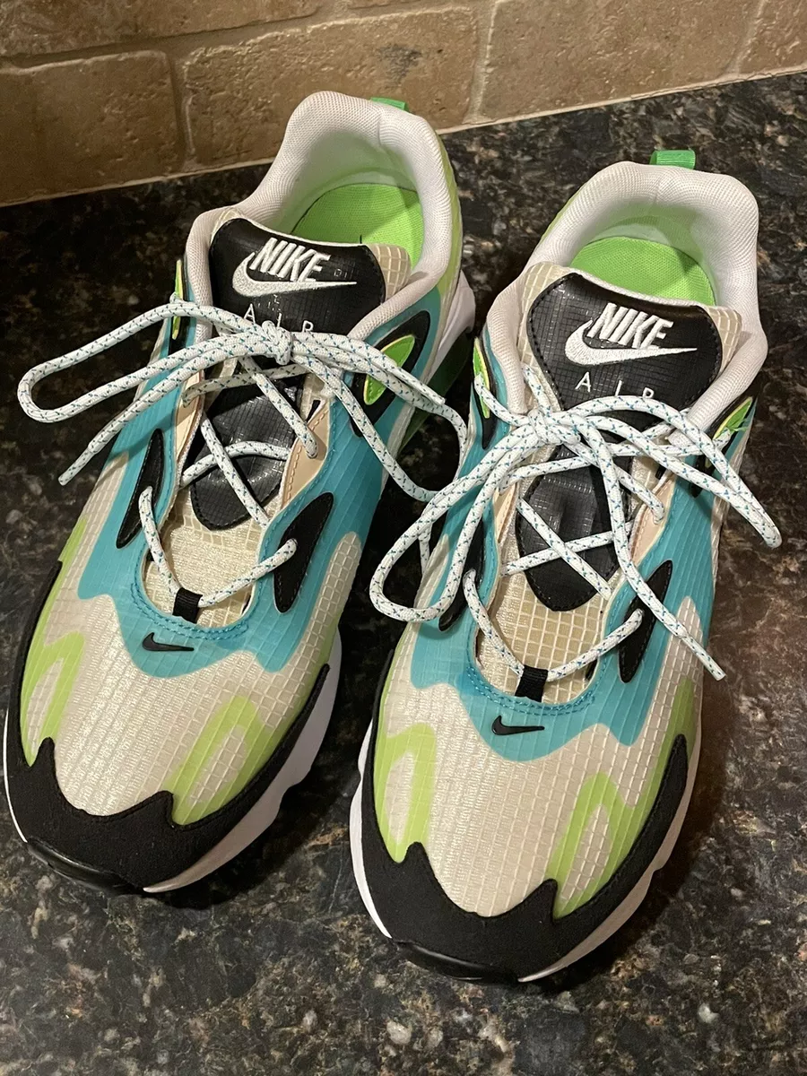 Nike Air Max 200 SE Mens Size 13 Running Shoes Oracle Aqua