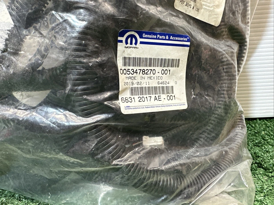 ✅ Ram ProMaster 1500 2500 3500 2017 2018 2019 2020 carrocería cableado derecho 68312017AE Foto 3 de 4