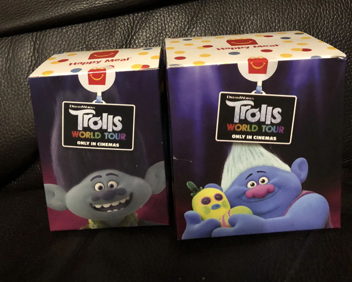 mcdonalds trolls world tour toys Branch Biggie Mr Dinkles