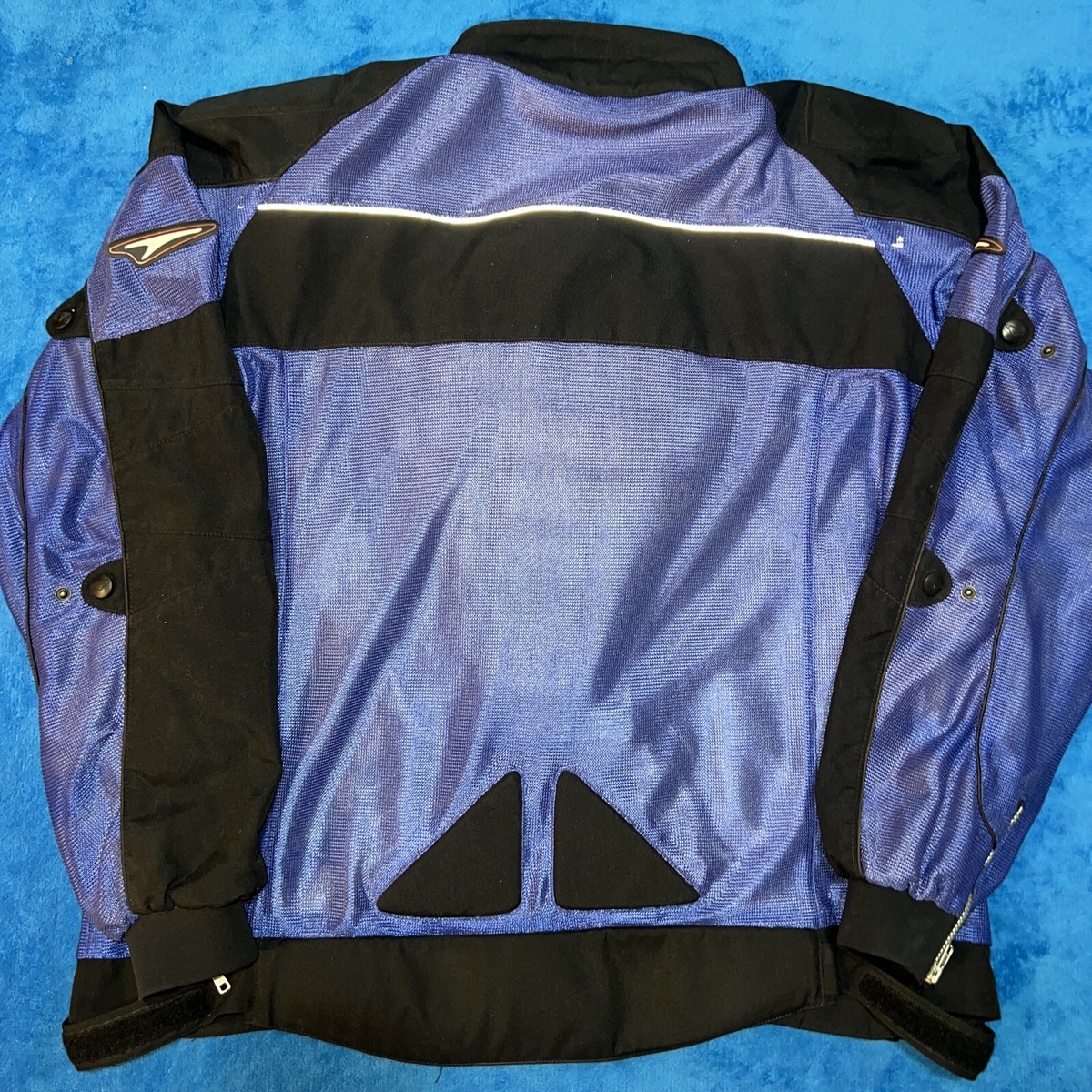 PHYPS ♥ MESH MOTORCYCLE RAGLAN SS /追跡付 Motorcycle Mesh Jacket Mens Teknic Padded Red Black Size 52