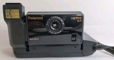 Vintage Polaroid Captiva SLR Instant Film Camera Auto Focus Flash Not Tested