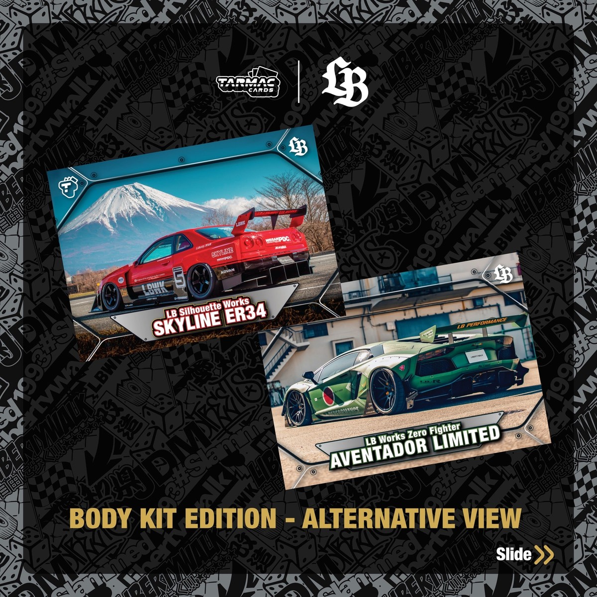 TARMAC CARDS LIBERTY WALK COLLECTIBLE TRADING CARDS VOL.01 (Single