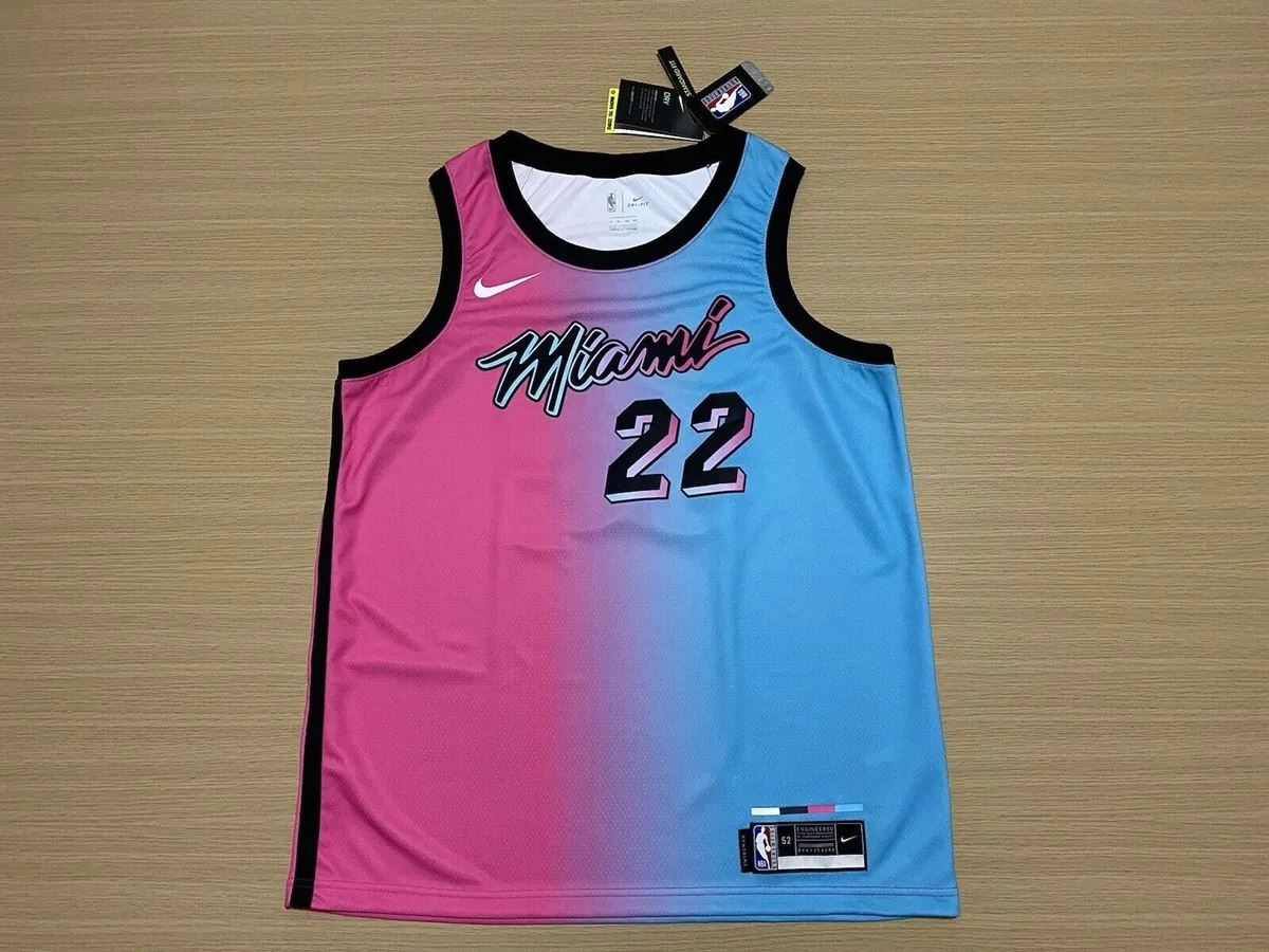 jimmy butler blue and pink jersey
