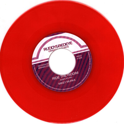 Mikey Murka - Ride The Riddim / Rude Rock Dubplate Mix (Vinyl 7'')