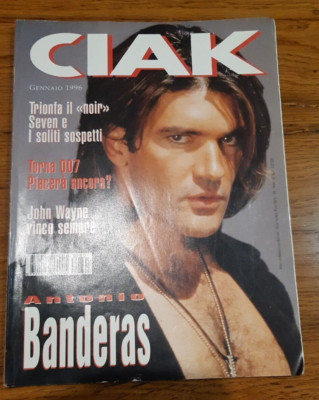 CIAK MAGAZIN NR.1 1996 - BANDERAS / ANNA FALCHI JUNGE UND SCHÖNE / GERINI / WAYNE