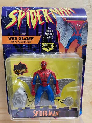 Marvel Comics Spider-Man ToyBiz Spider-man Web Glider | eBay