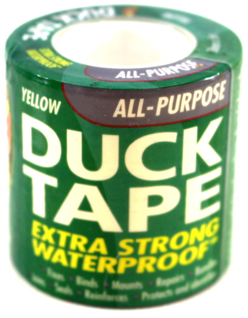5m HENKEL 50mm DUCK TAPE All Purpose YELLOW Extra Strong DUCT Waterproof
