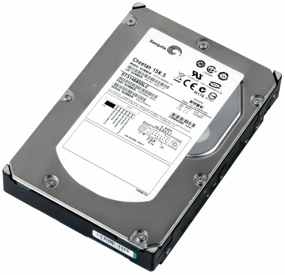 Hard Drive Seagate Cheetah ST3146855LC 146GB 15000U/Min 16MB SCSI 80-PIN 3.5'' - Image 2 of 3