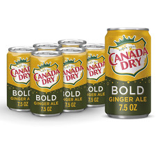 Bold Ginger Ale, 7.5 Fl Oz Cans, 6 Pack