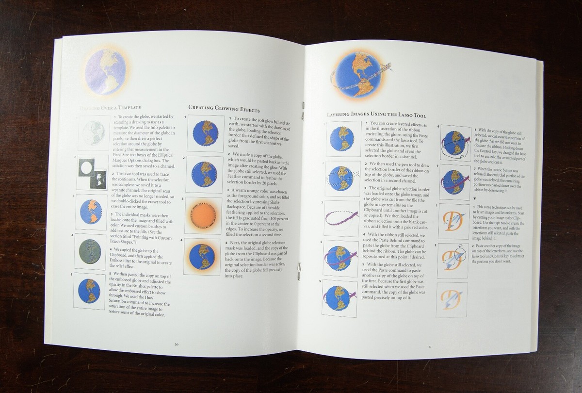 Adobe Photoshop 2.5 Beyond the Basics Manual Vintage Apple Adobe Photoshop 2.5 Beyond the Basics Manual Vintage Apple