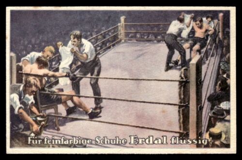 1927 Erdal-Kwak Werner & Mertz Boxing #2 Van Der Veer vs. Haymann EX/MT - Picture 1 of 2