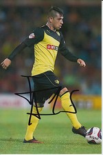 WATFORD HAND SIGNED JAVIER ACUNA 6X4 PHOTO 1.
