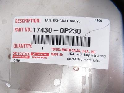 Toyota 17430 28720