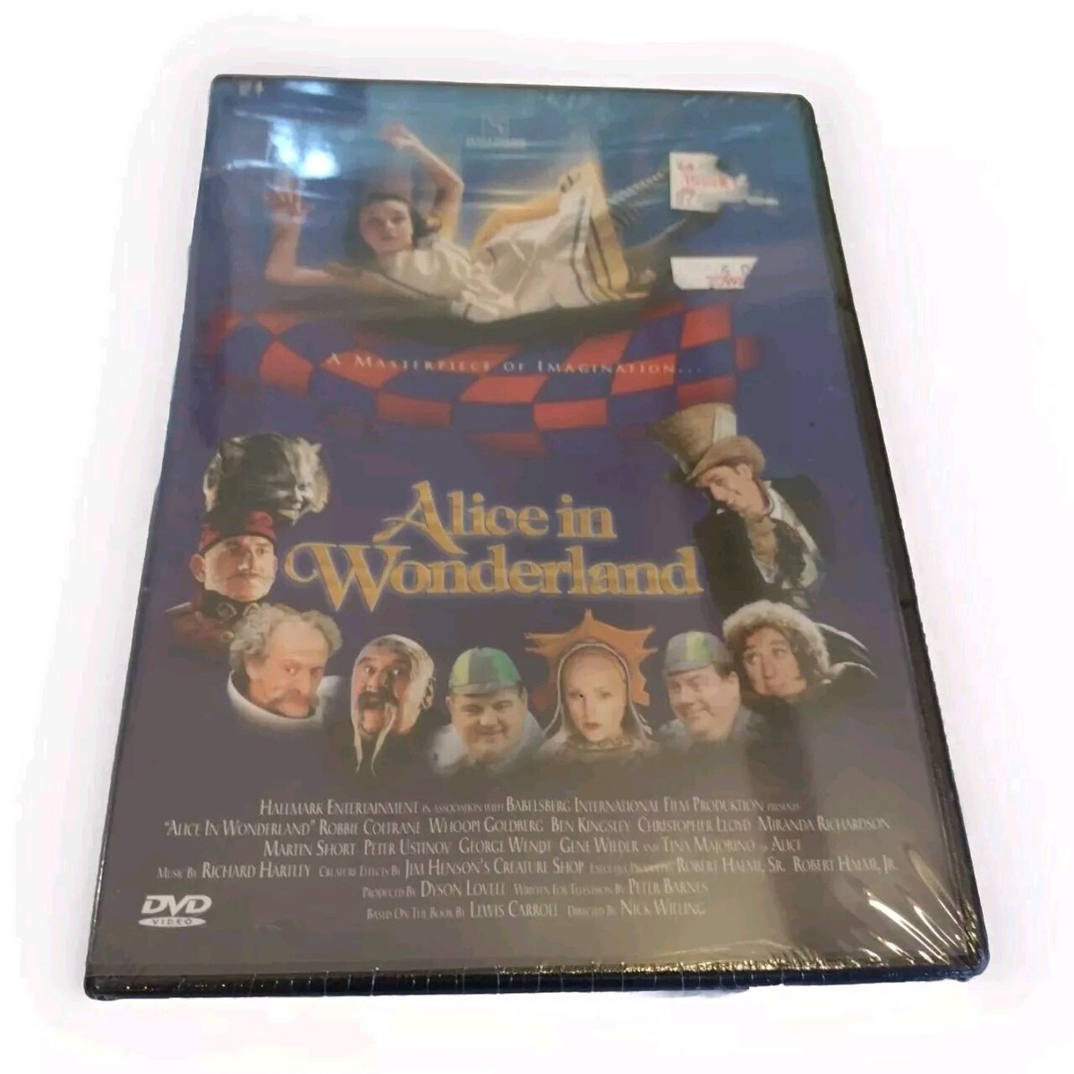 Alice In Wonderland (DVD, 1999) WHOOPI GOLDBERG. MARTIN SHORT. BEN