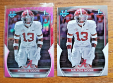Malachi Moore 2022 Bowman U Chrome FB #74 1st Chrome Base/Parallel Lot 53 Cards