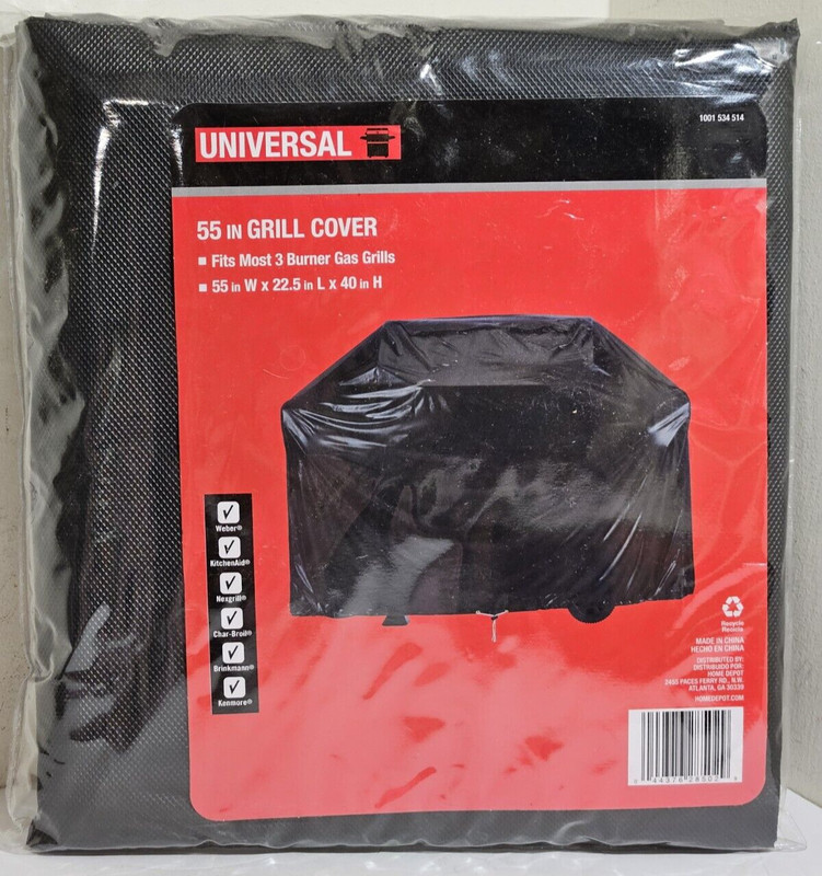 Universal 55 in. Grill Cover