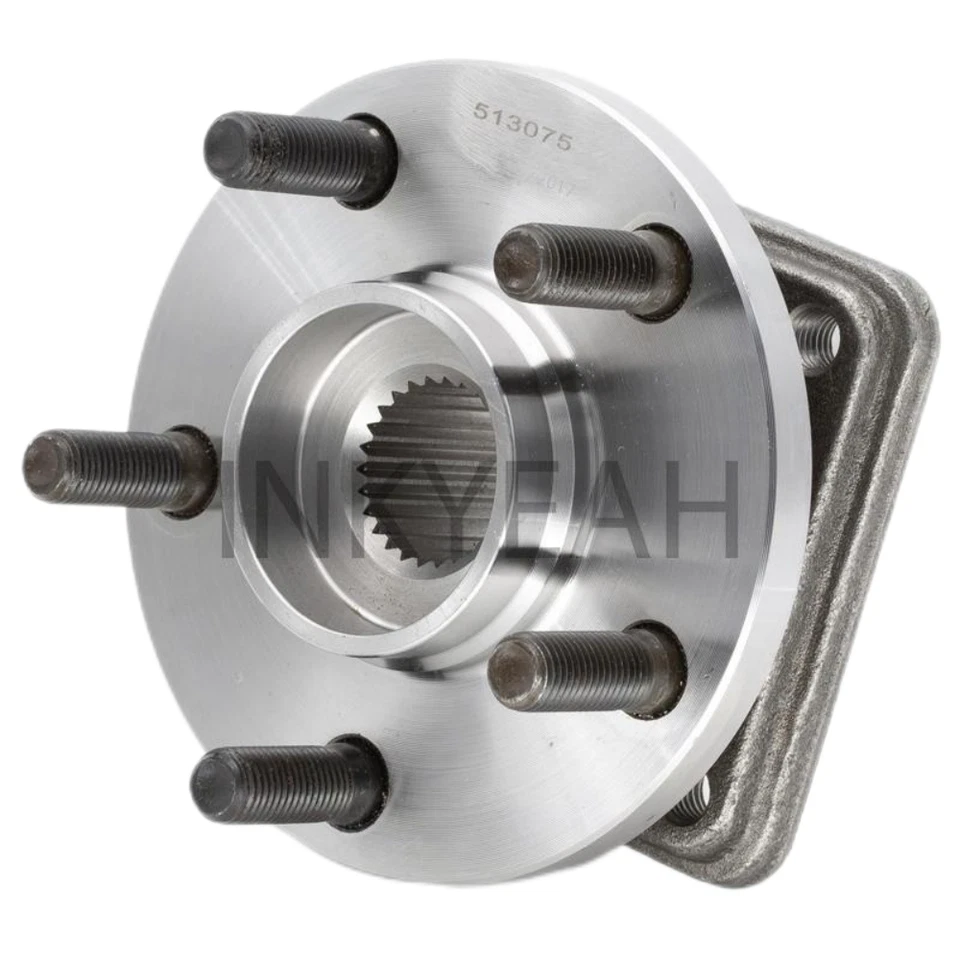 Pair Front Wheel Bearing Hub For 91-95 Chrysler Town & Country Plymouth Acclaim - Image 3 of 4