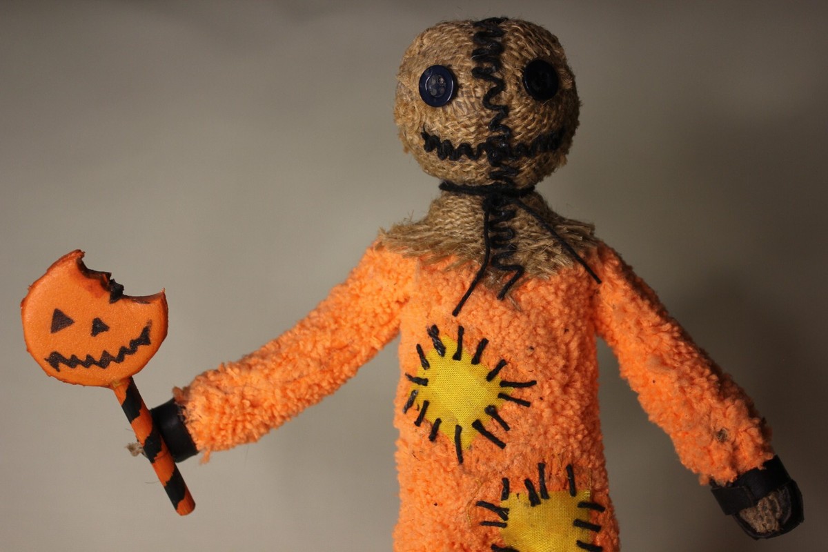 trick r treat sam doll Halloween Voodoo Doll Horror Collectable