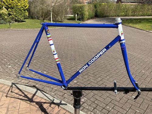 Fantastic Ron Cooper Frameset in Reynolds 531 Special Lightweight Tubing