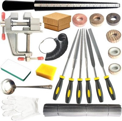 Sandalwood Ring Craft Kit - DIY Make Your Own Jewelry Ring - Craft Project fo...