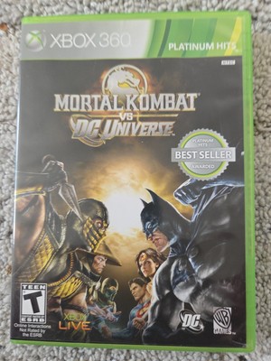 Mortal Kombat vs. DC Universe (Xbox 360, 2008) Cib