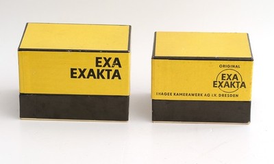 2x Ihagee Originalkartons (ohne Inhalt)