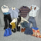 Ken Doll Lot of 20 Clothing Fashion 90s Y2K Vintage Shirts Shorts Pants Shoes