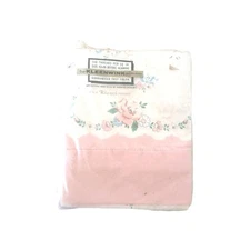 Vintage Kleenwick by American Workmen Pillowcases - Pink Flowers 