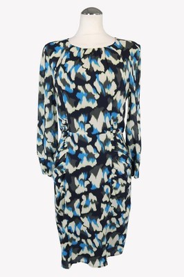 Whistles Damen Kleid Gr. 36 (UK 10) Mehrfarbig Etuikleid Dress