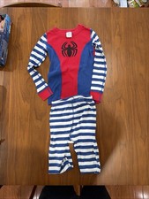 Hanna Andersson Boys 110 5 Marvel Spider-Man Pajamas Long Sleeve Organic PJS